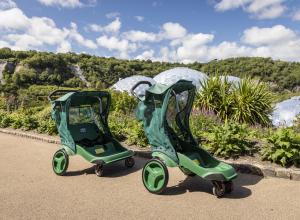 Single and double pushchairs