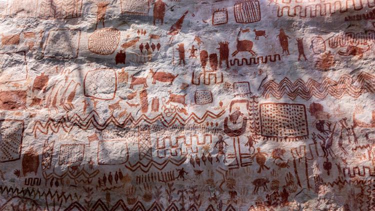 Rock art in the Colombian Amazon