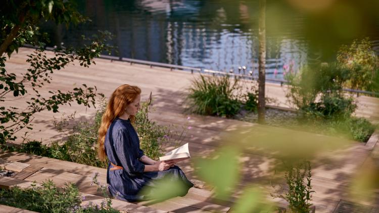 Eden Dock at Canary Wharf