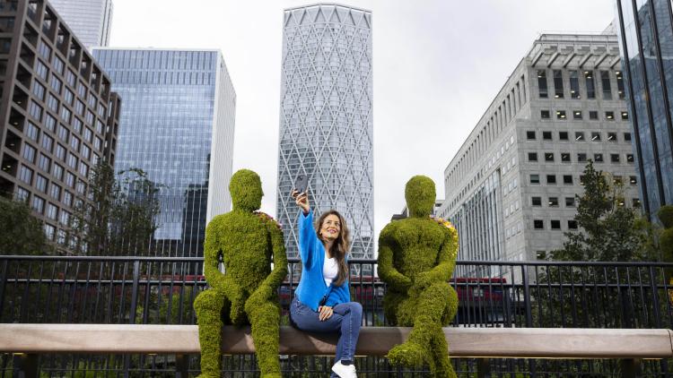 Eden Dock at Canary Wharf