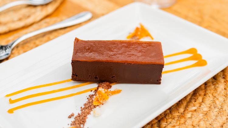 Dessert at Mediterranean Biome Christmas Lunch