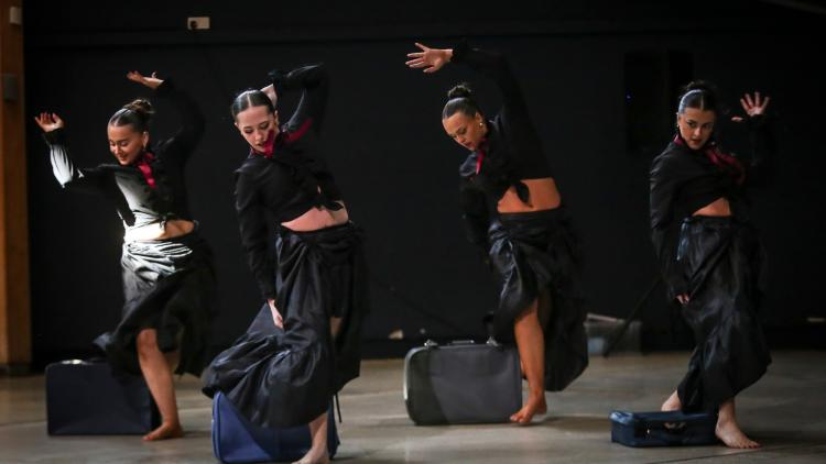Group of dancers at the Eden Project