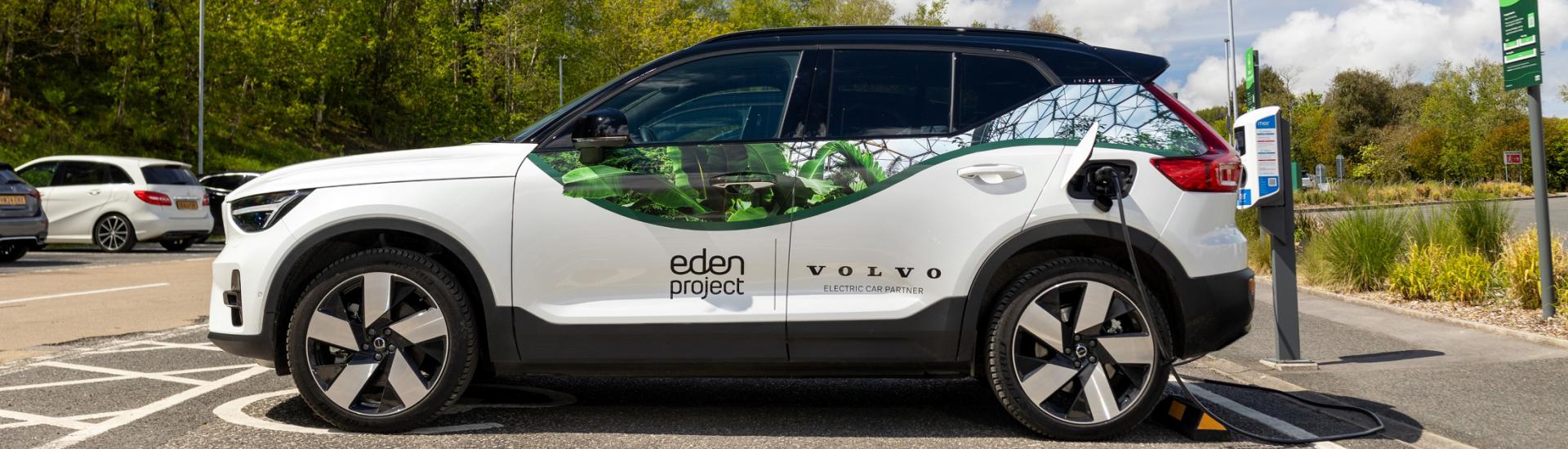 Volvo electric car charging