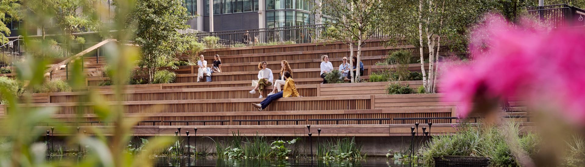 Eden Dock at Canary Wharf