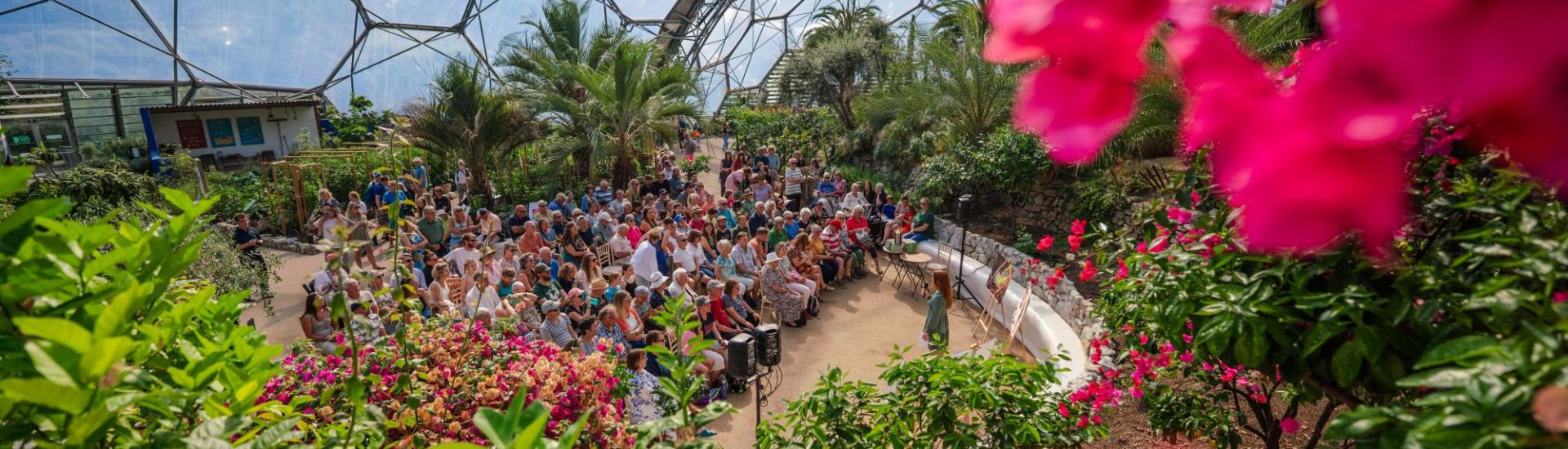 Event at the Eden Project Mediterranean Biome