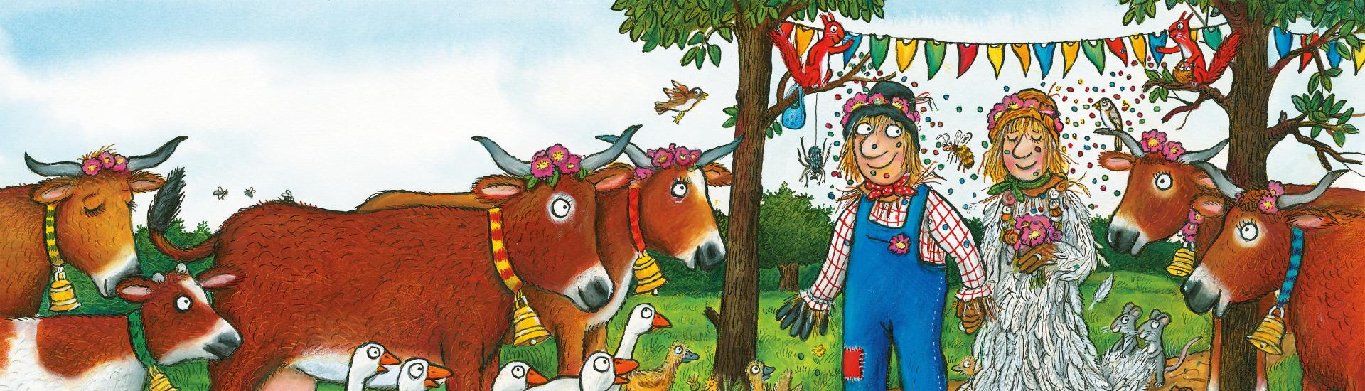 The Scarecrows' Wedding illustration