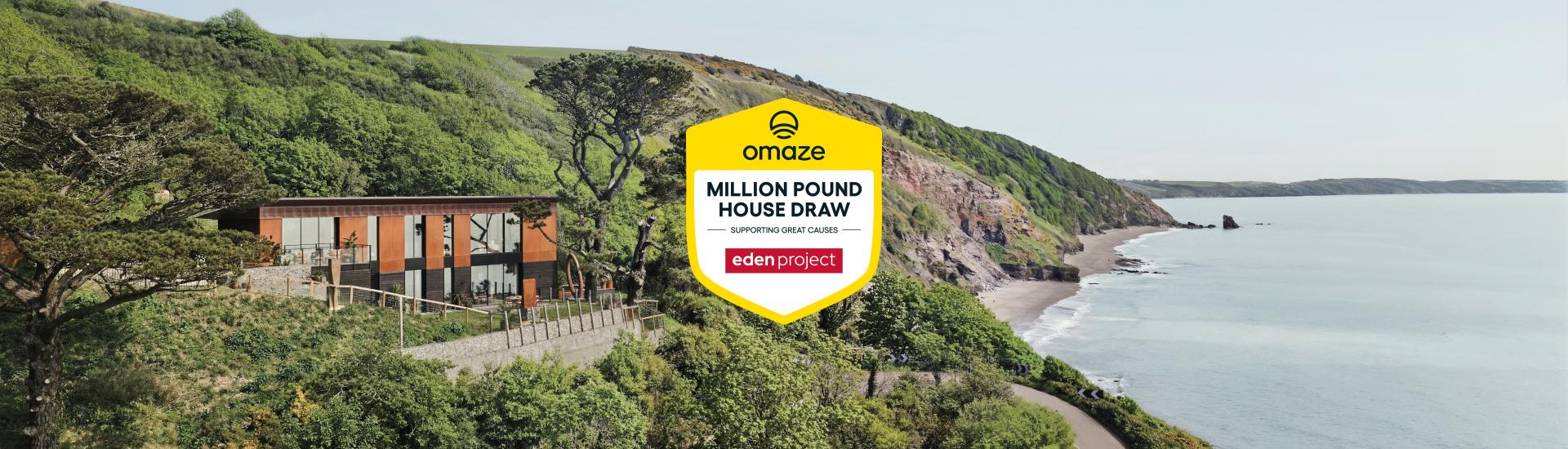 Omaze house on Cornish cliff